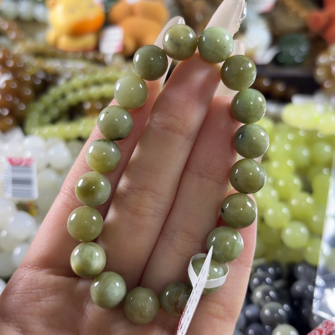 和田玉未镶嵌手链106