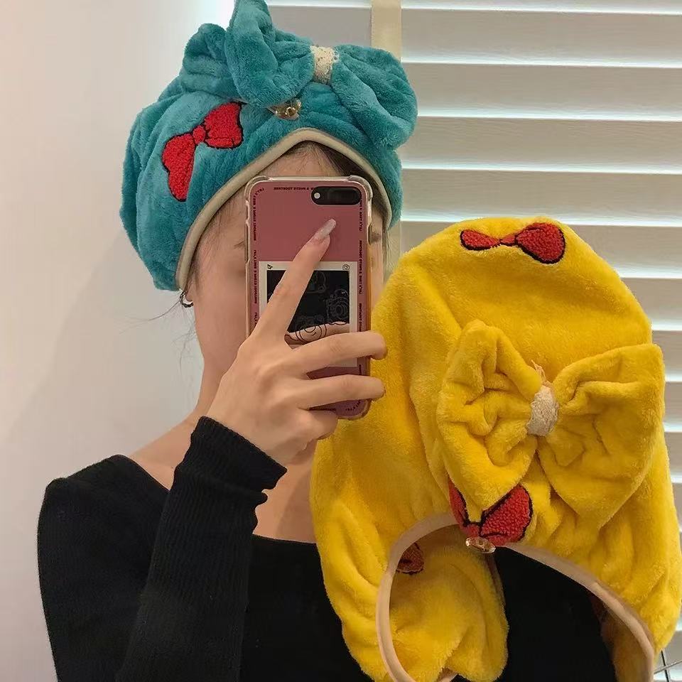 尾单超强吸水速干浴帽干发帽