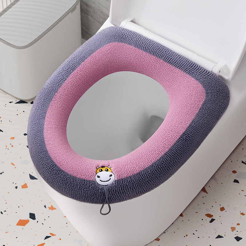 【抢！7·9两个】加厚四季通用带提手马桶垫马桶套坐便套
