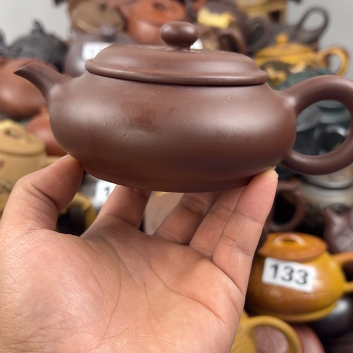 紫砂茶壶紫砂壶把裂