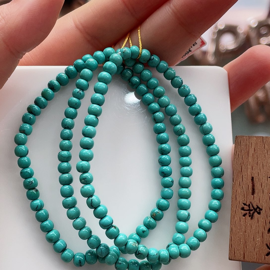 绿松石手串未镶嵌