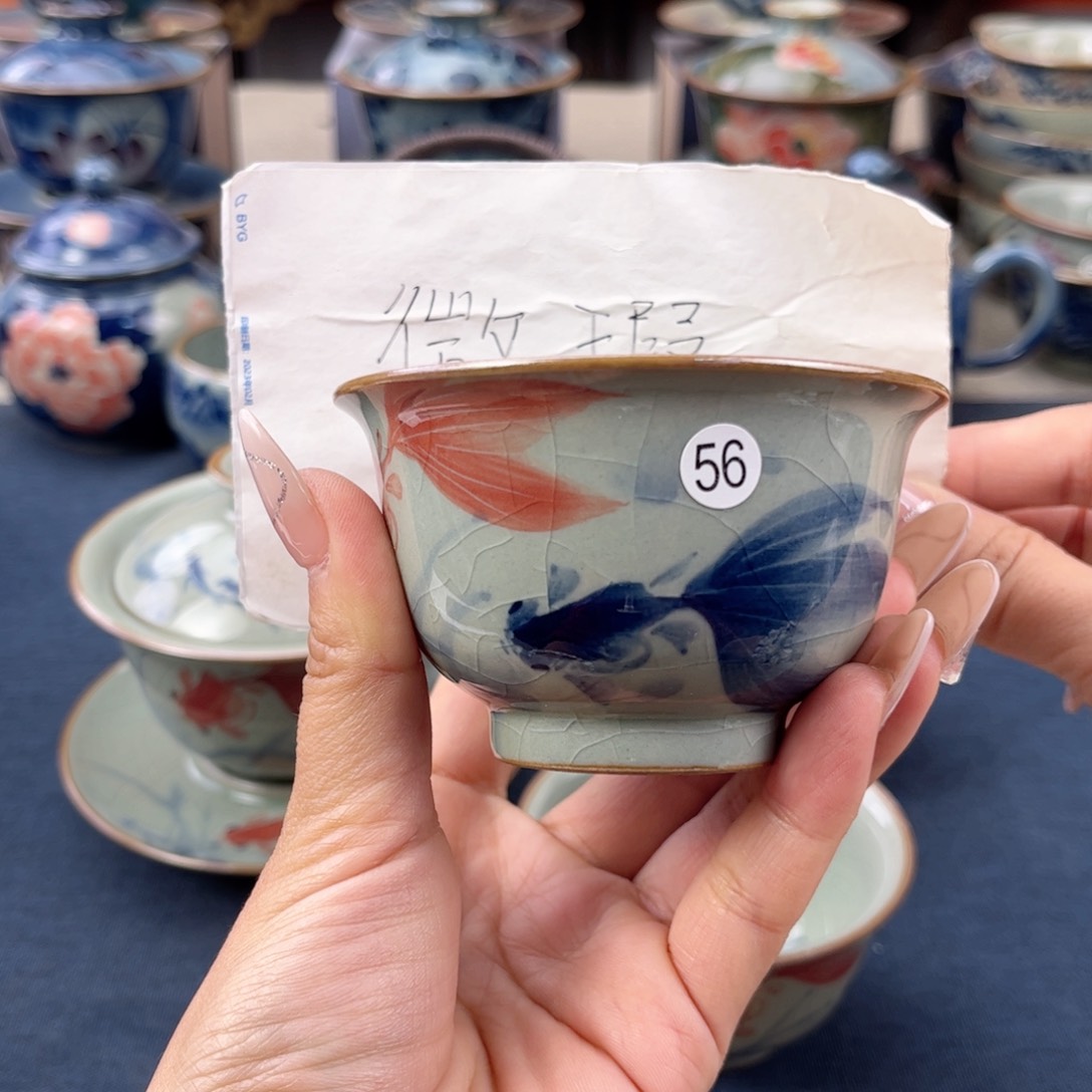 杯景德镇手绘手工茶具