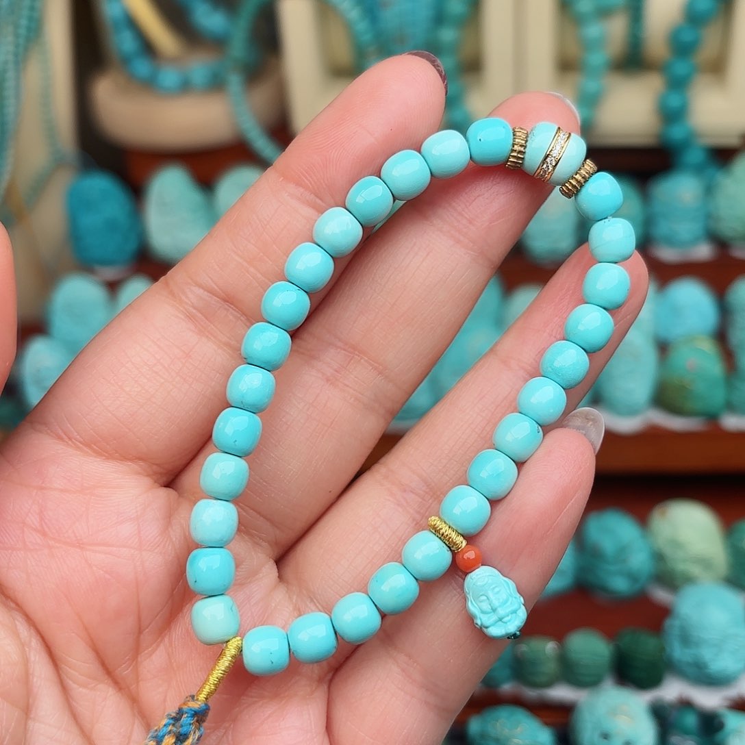 绿松石配饰未镶嵌