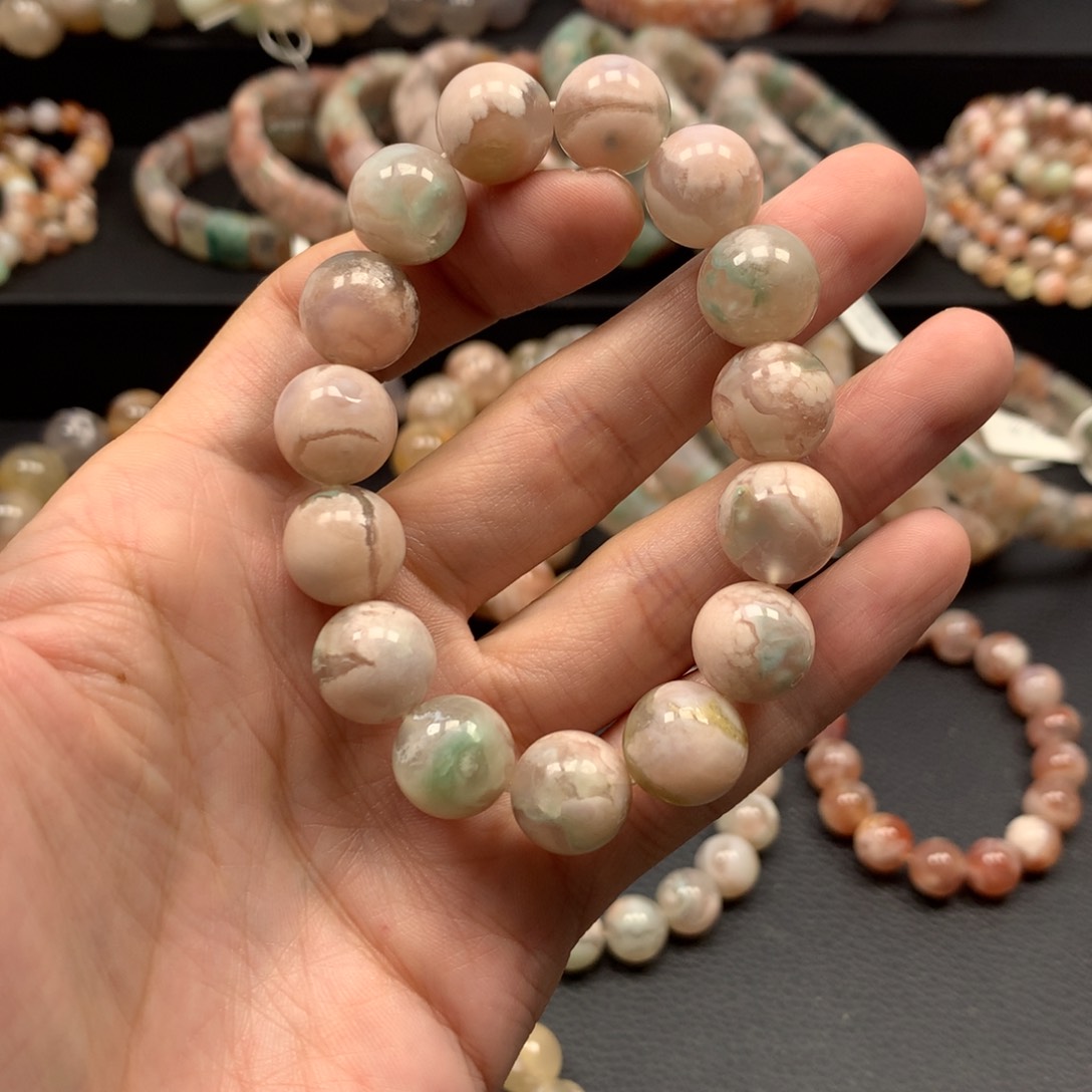 玛瑙/玉髓手链未镶嵌樱**?