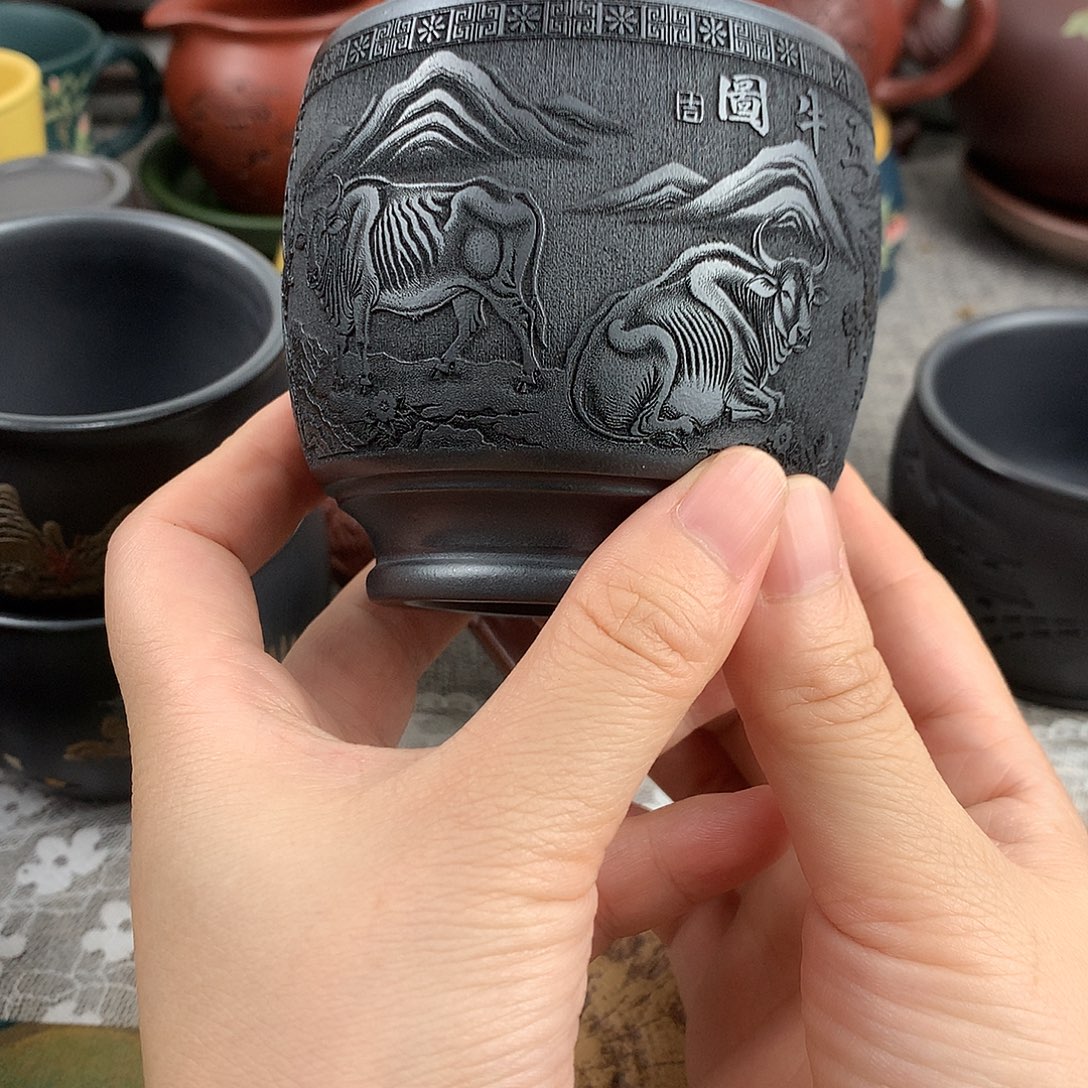 茶杯紫砂高端主人杯