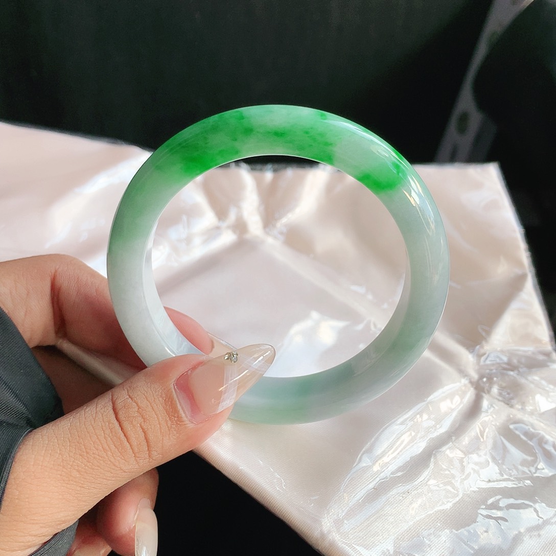 未镶嵌手镯翡翠若*58圈2156