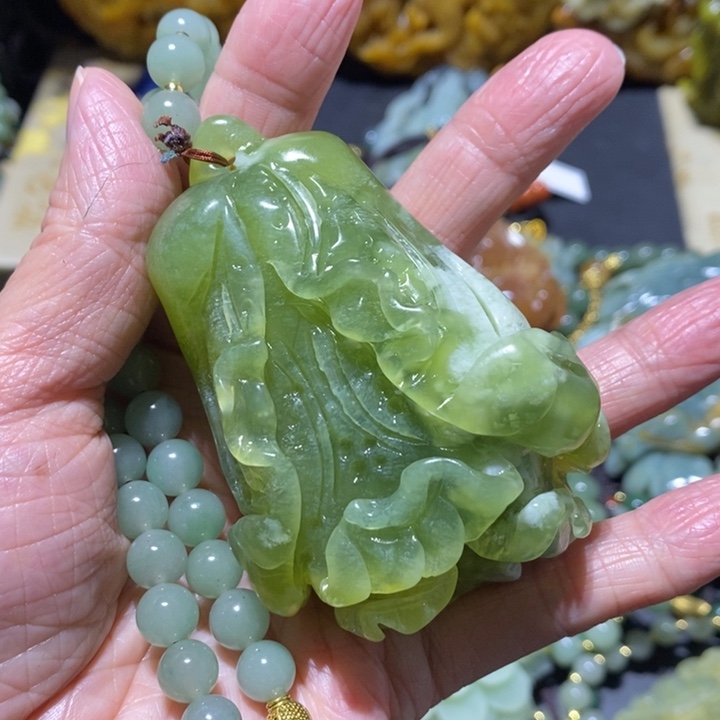 岫玉岫玉吊坠未镶嵌