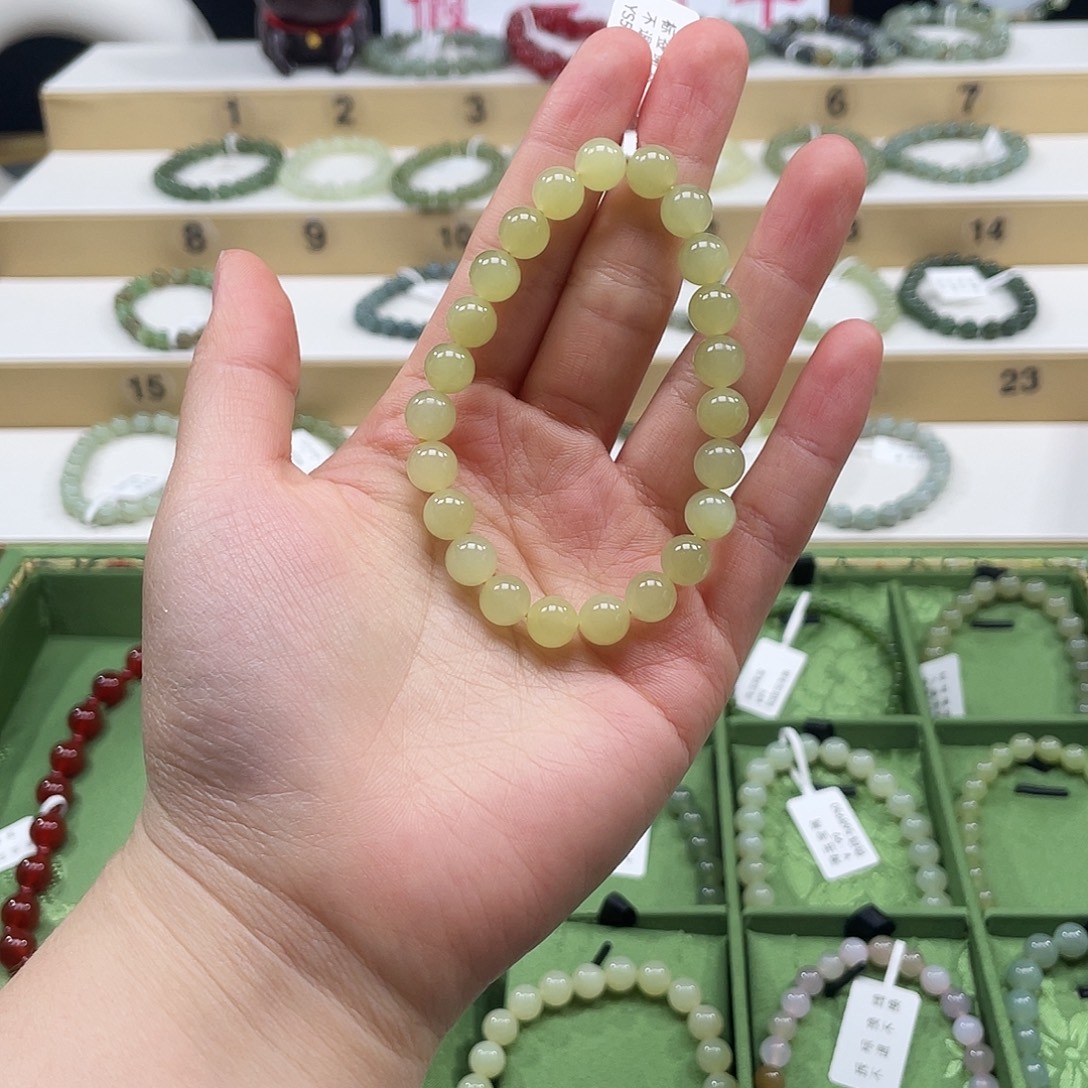 忘***忧和田玉未镶嵌手链