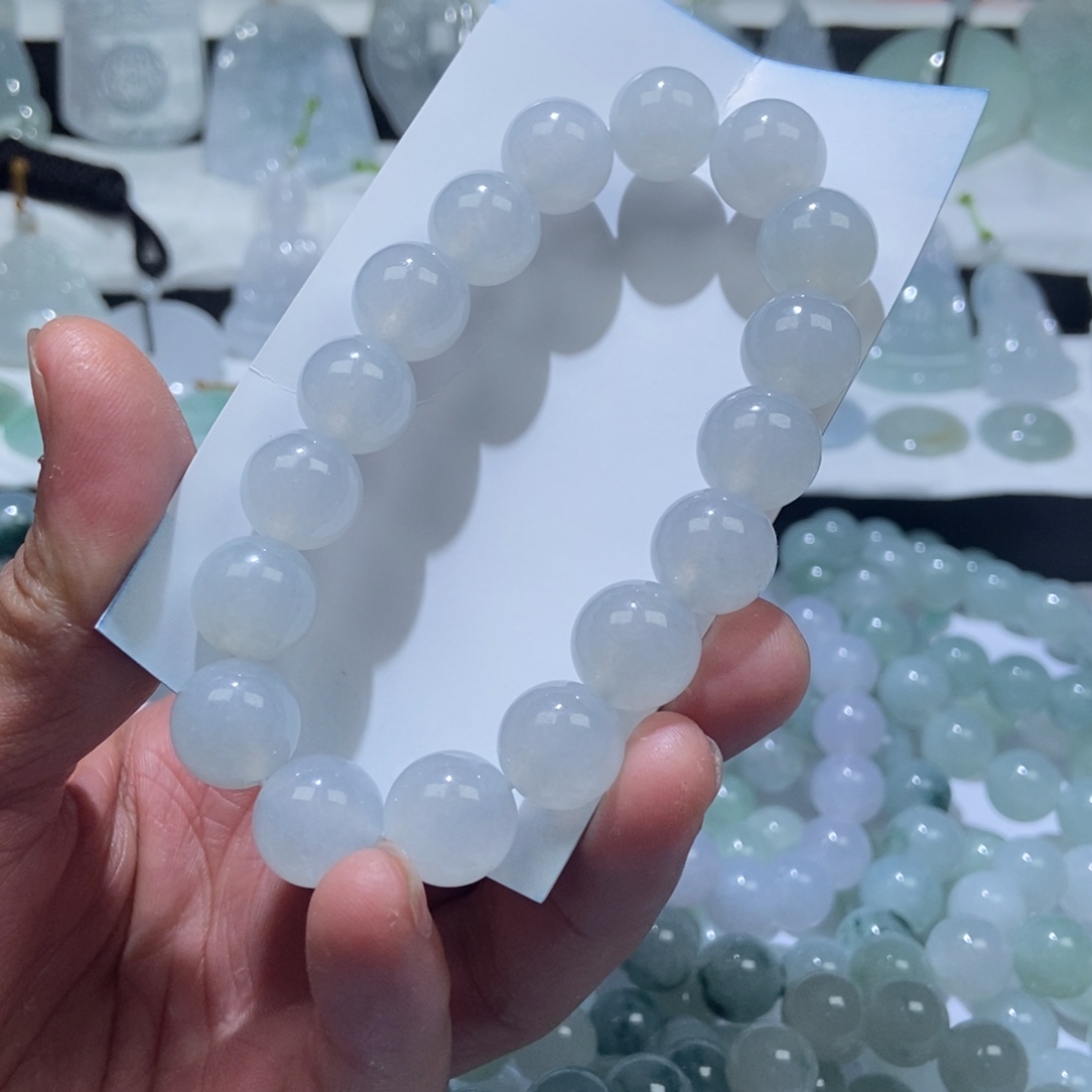 定制翡翠未镶嵌卡12.5/17颗