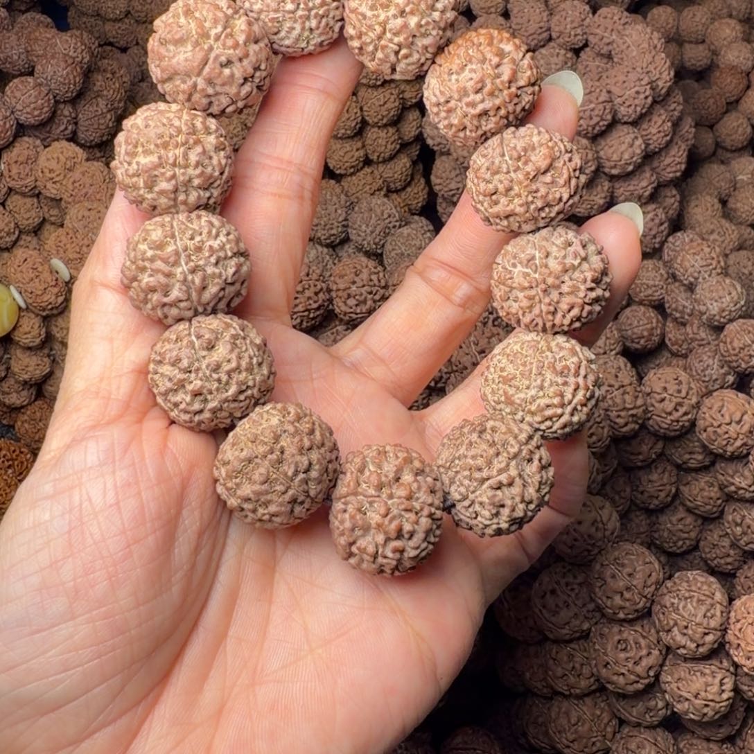 金刚菩提手串7瓣卡21尺，17号