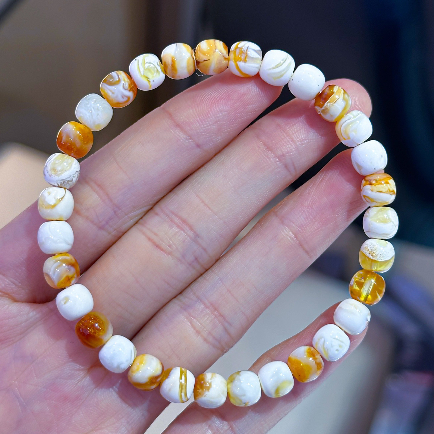 5.21彩糖系列「金橘瓷白彩沁溶洞」绝对的稀缺