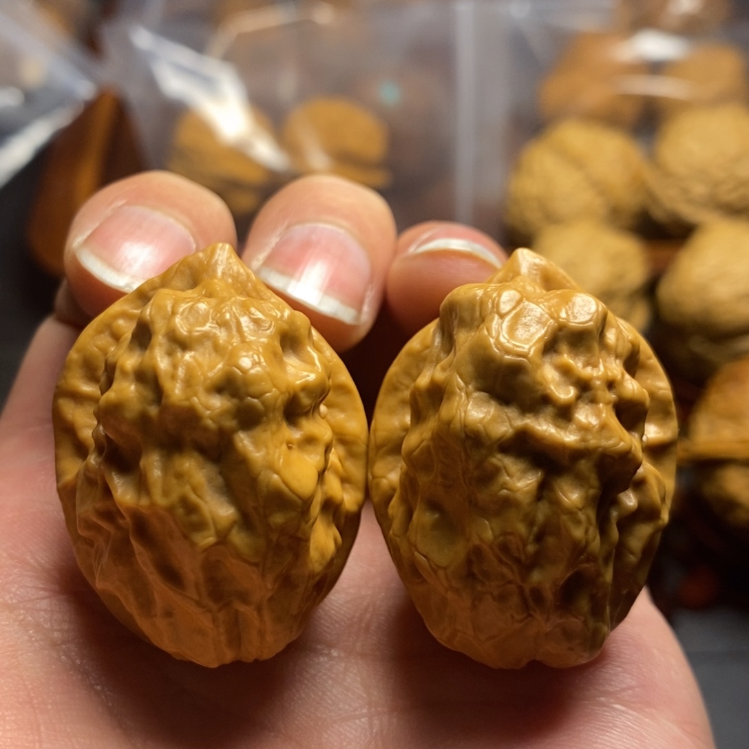 文玩核桃把件36尺毒瘤虫王