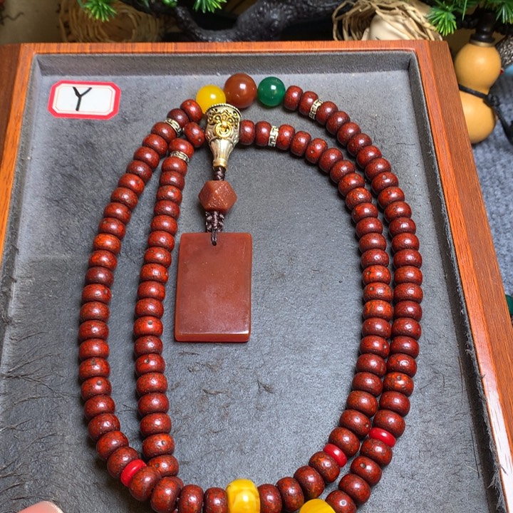 星月菩提吊坠菩提