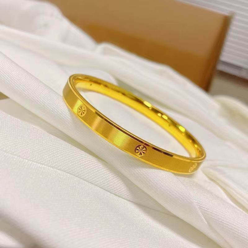 SZ112多米丽 精工米字拉丝手镯