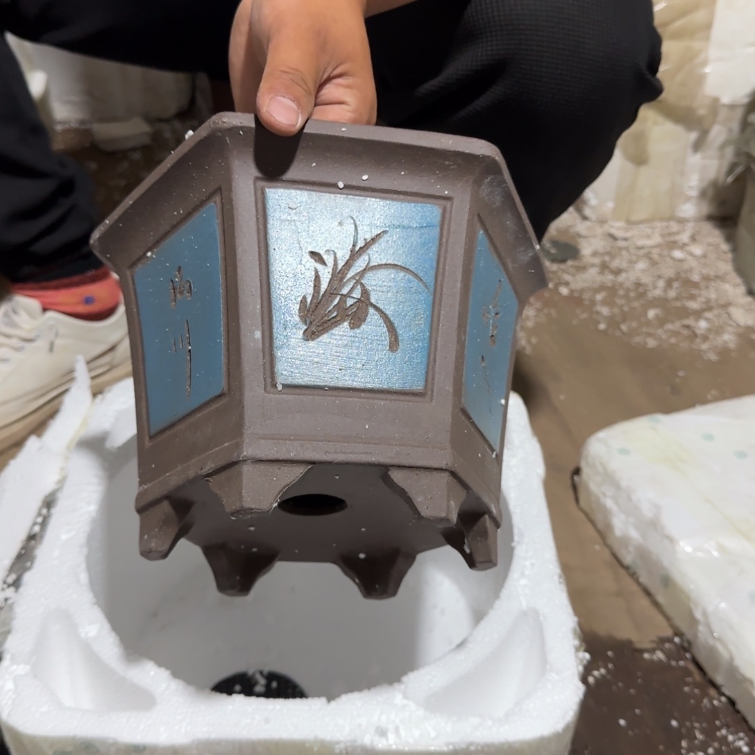 紫砂花盆瑕疵是不