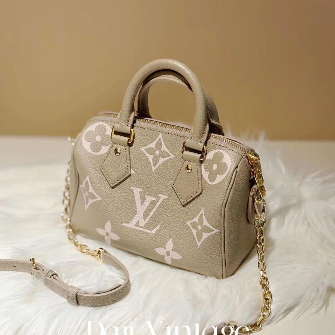 99新 LouisVuitton/路易威登 大吉中古/lv路易威登大象灰压纹spee