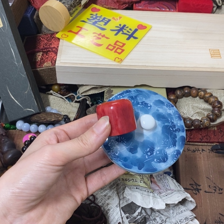 摆件中古工艺品一件