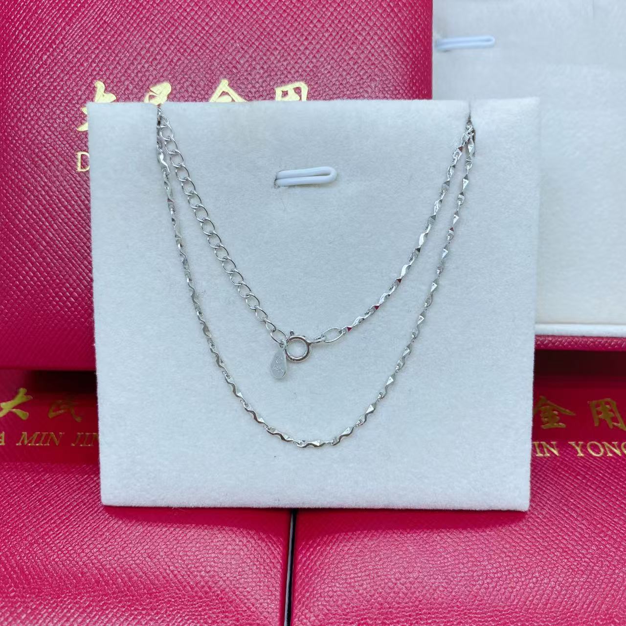 925银银制品 925银精品项链