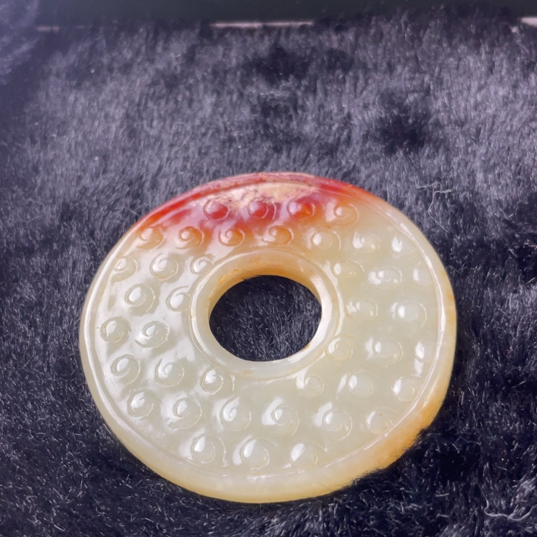 祈***福和田玉未镶嵌挂件