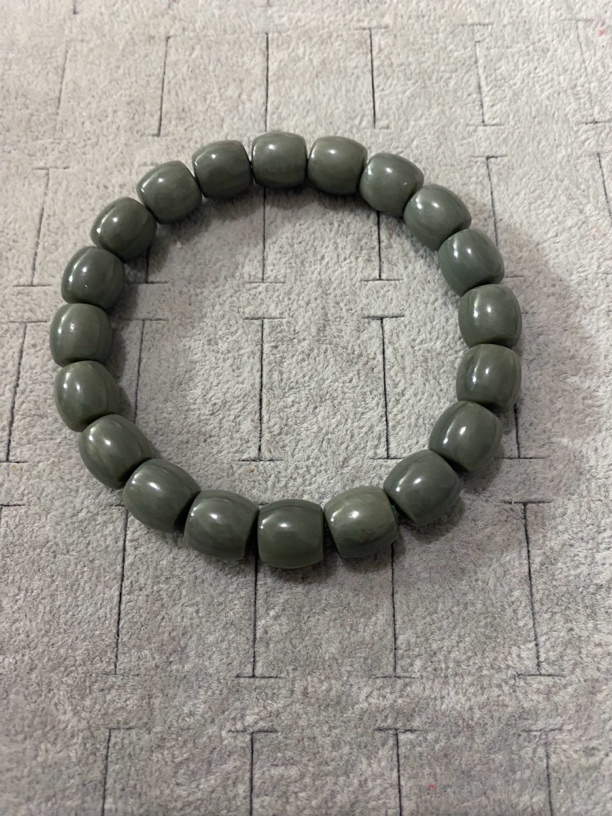 和田玉卡10直切手串