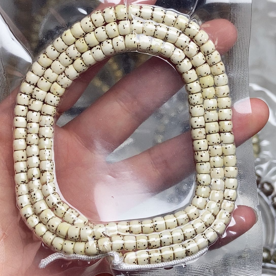 星月菩提手串小*直切原白