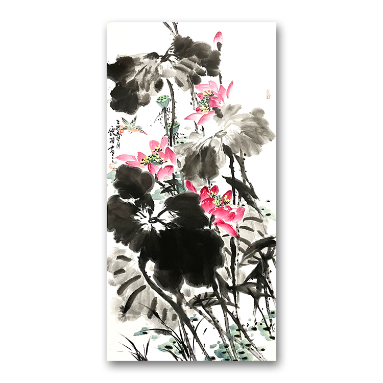 精品写意花鸟《无名》8平尺