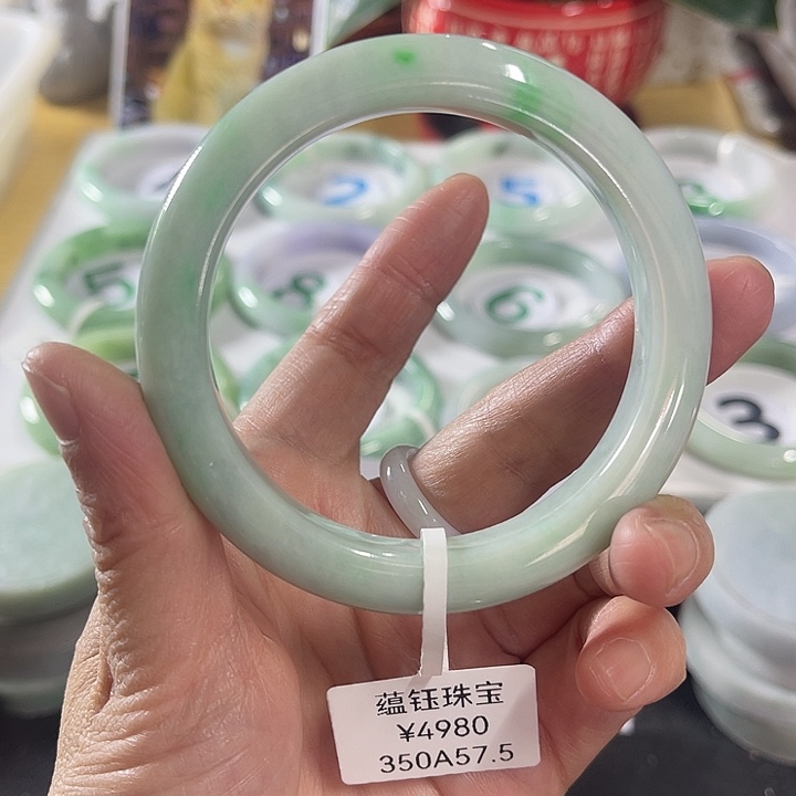 翡翠未镶嵌手镯纯天然缅甸翡翠手镯