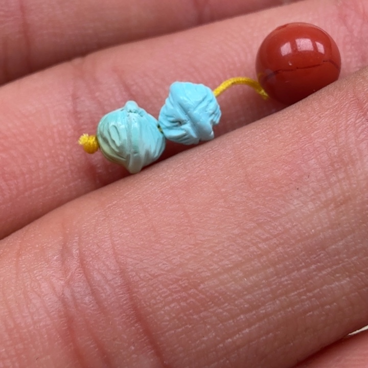 柠***泡南红玛瑙未镶嵌珠宝半成品