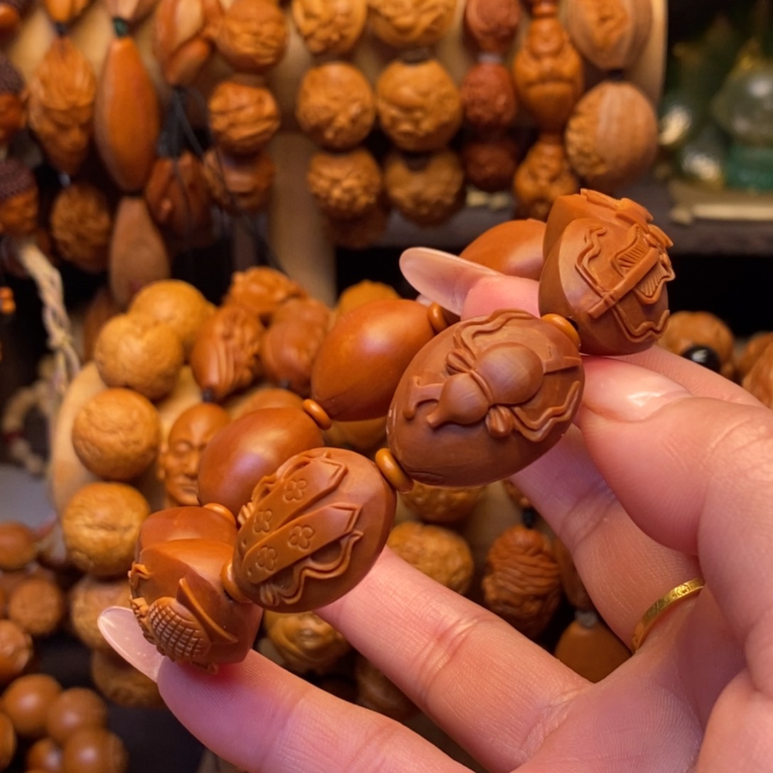 橄榄核手串/手链暗八仙