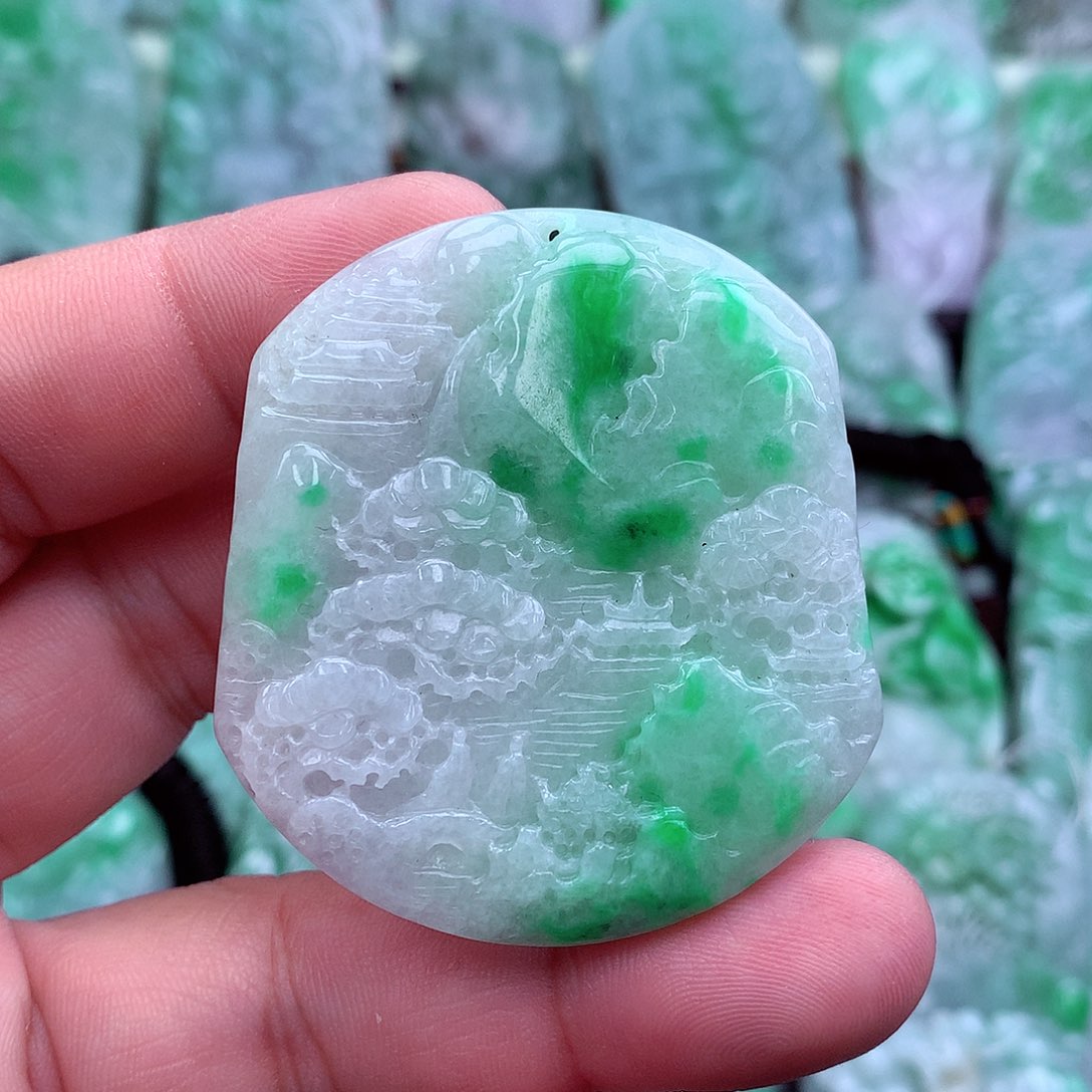 翡翠吊坠(不含链)未镶嵌