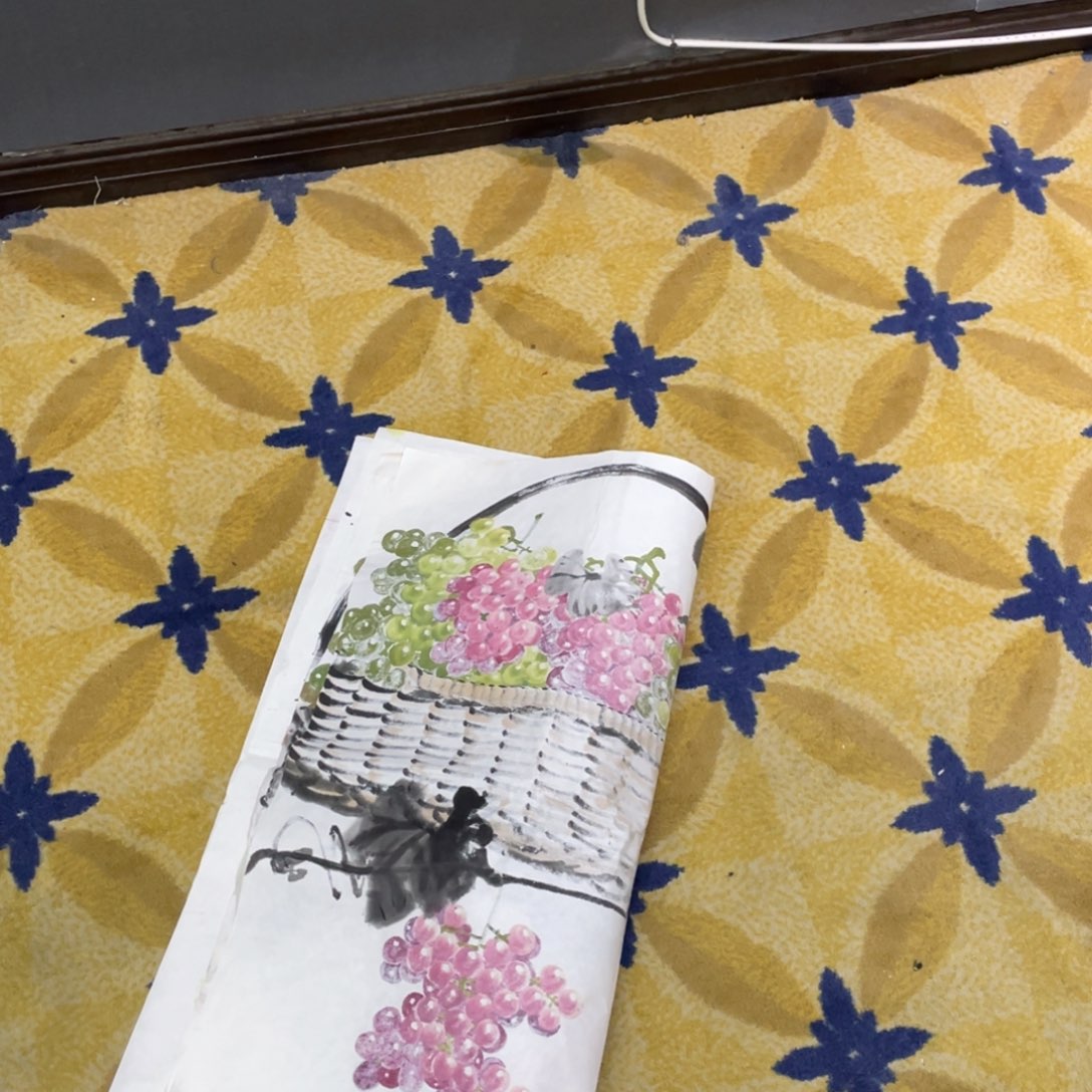 国画金****响四尺斗方托底费111111