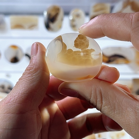 【闪购商品】玛瑙/玉髓珠宝半成品未镶嵌