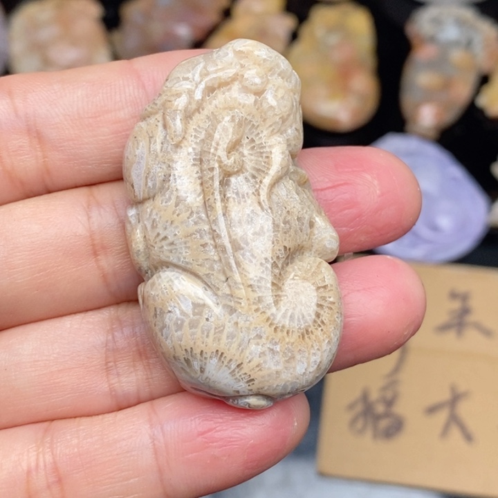 硅化珊瑚（珊瑚玉）手镯未镶嵌