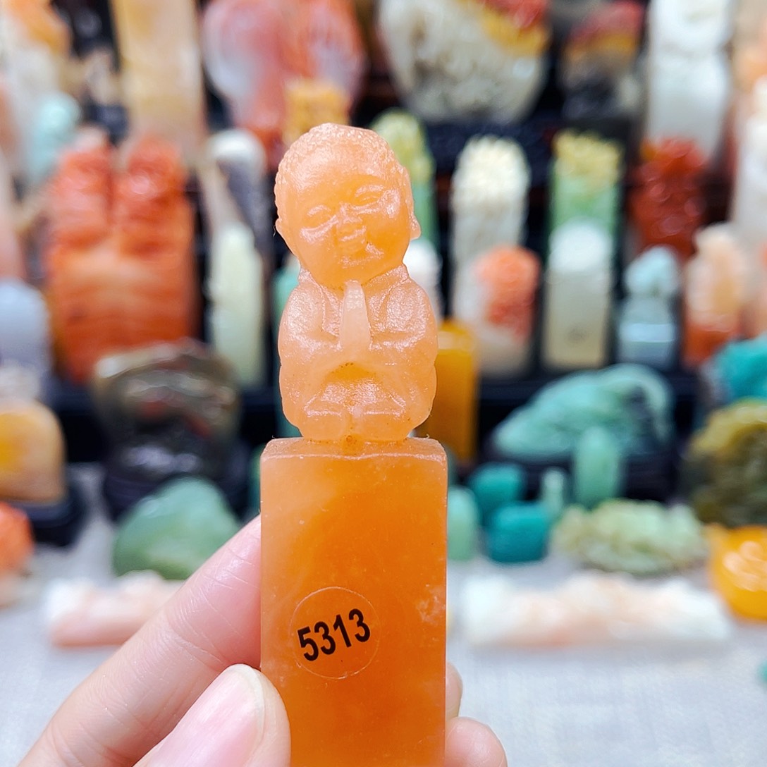 寿山石印石5313包邮包刻