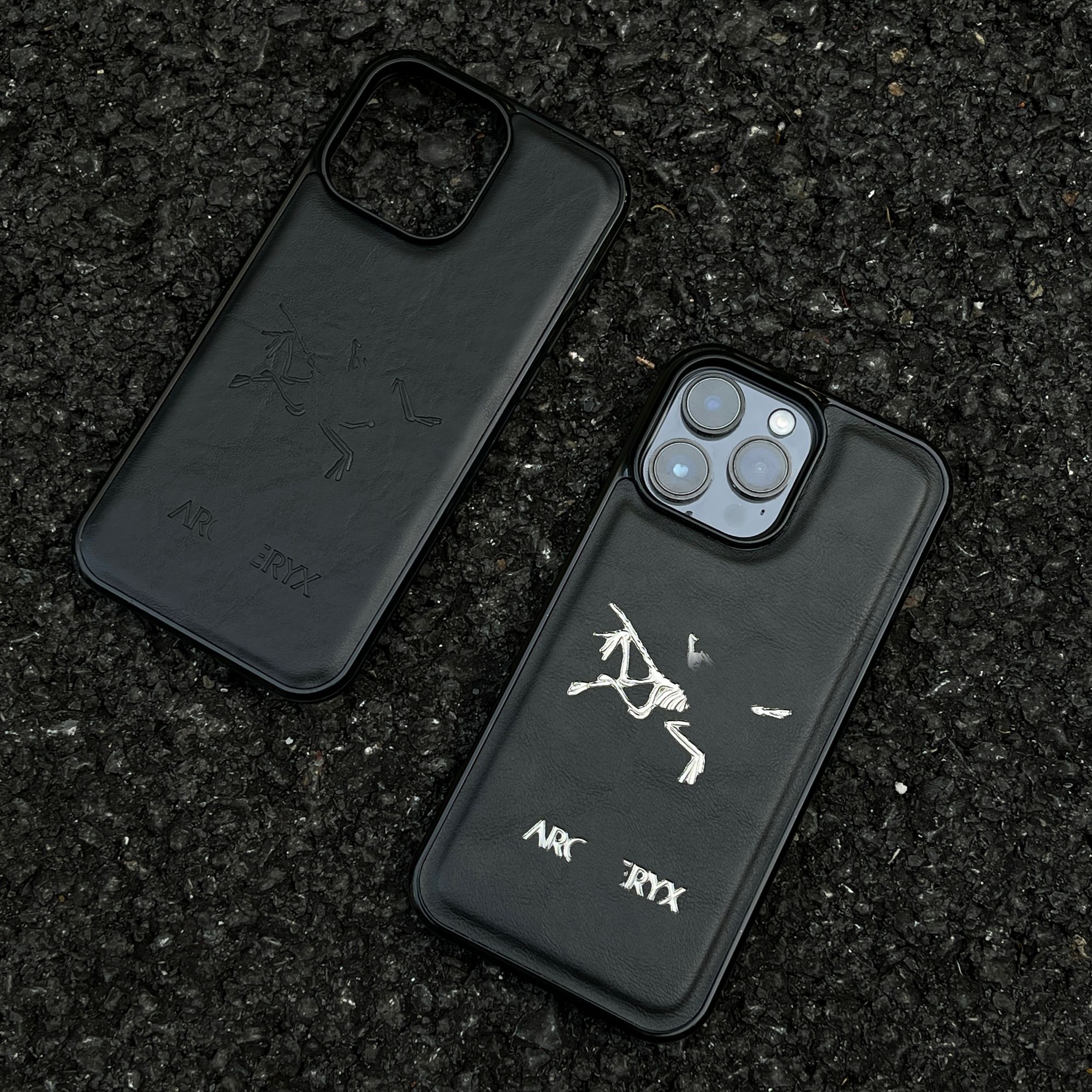 个性户外鸟皮质适用于苹果16promax手机壳iPhone15promax潮牌14
