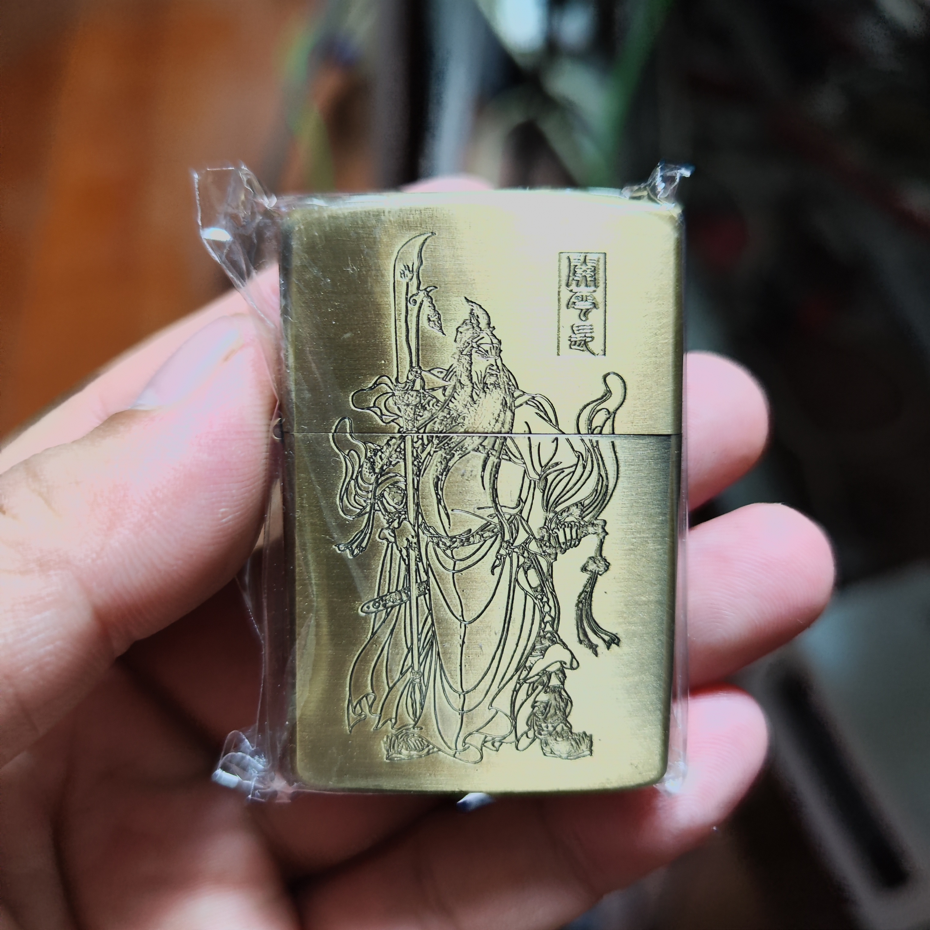 佐罗 关公防风煤油打火机