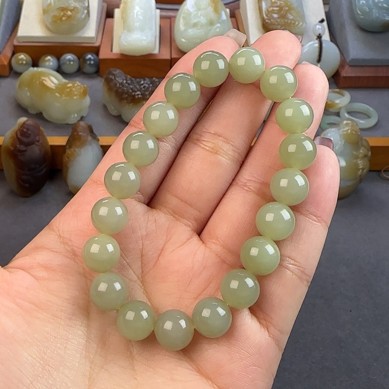 【闪购商品】和田玉手串未镶嵌