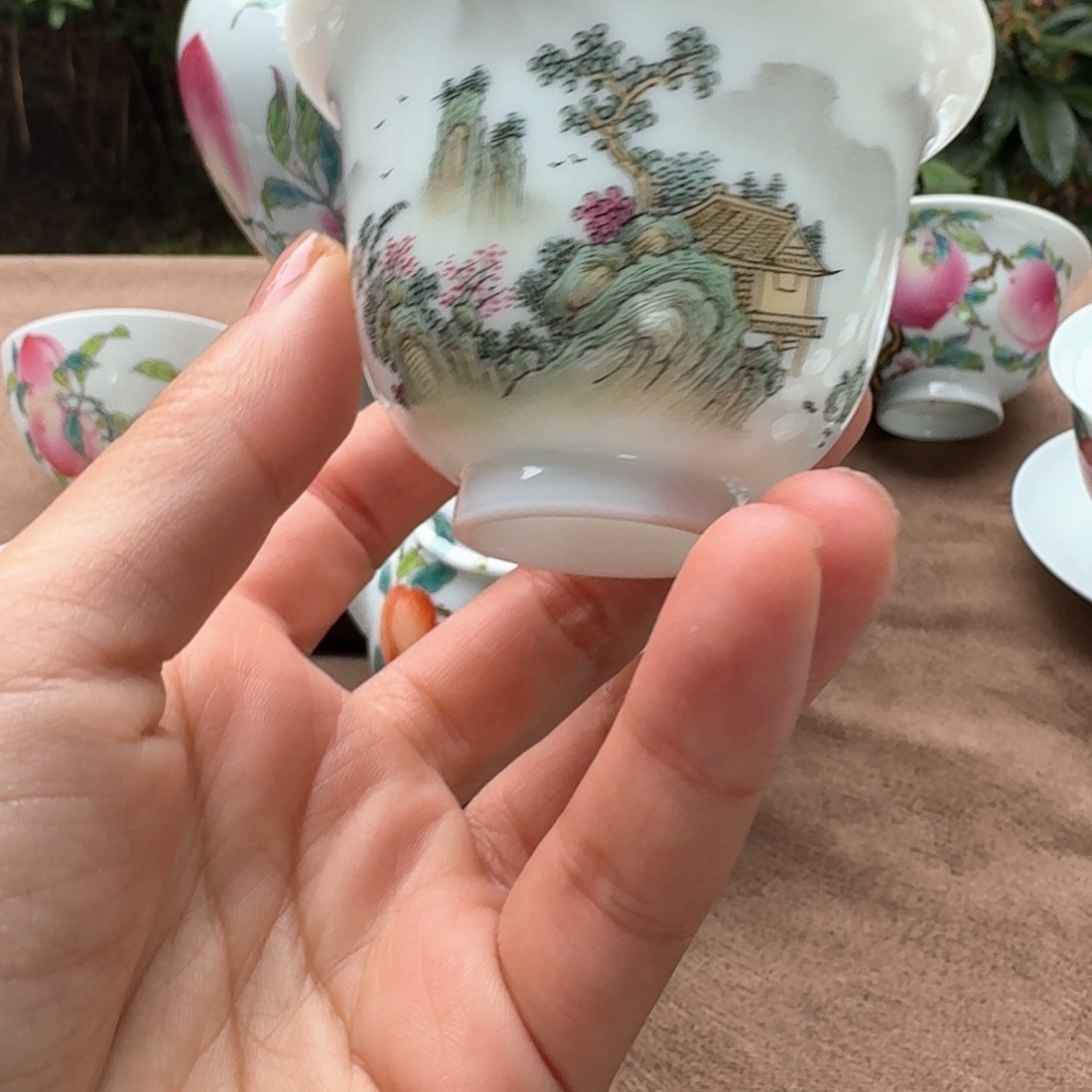 景德镇陶瓷手绘茶具