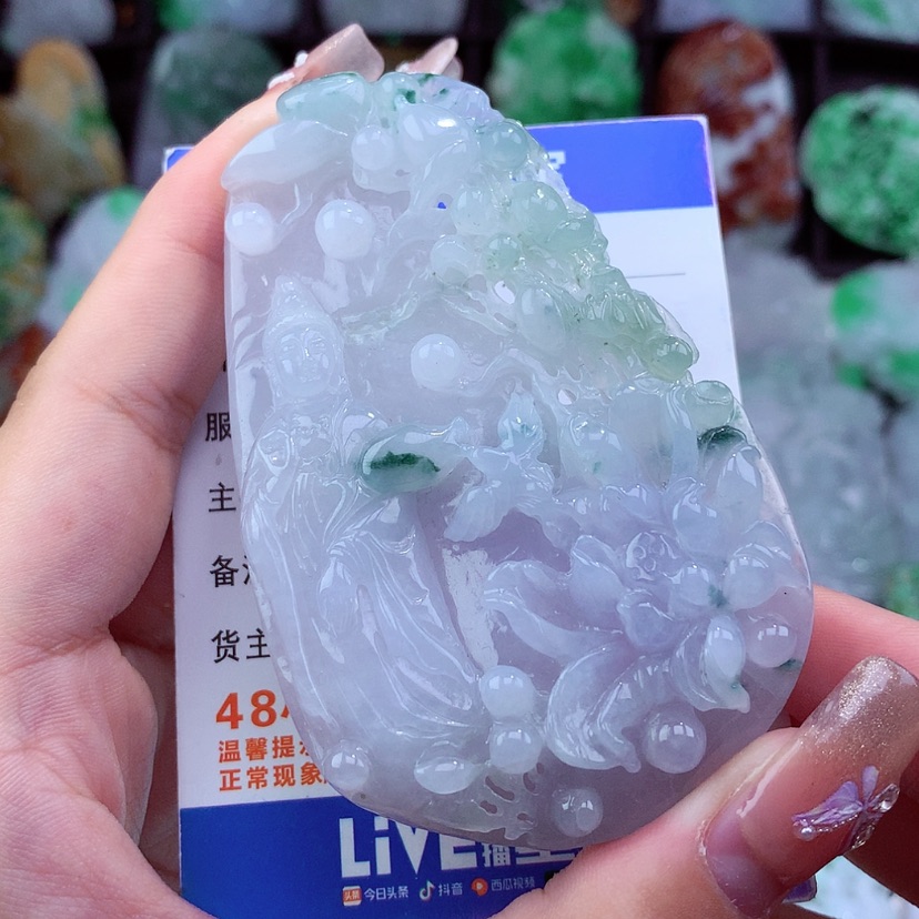 【闪购商品】翡翠颈饰未镶嵌挂件