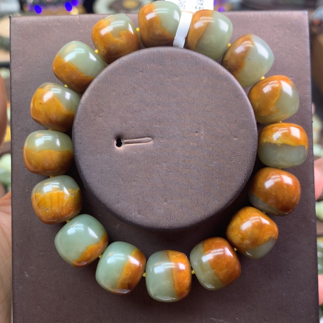 和田玉手链未镶嵌