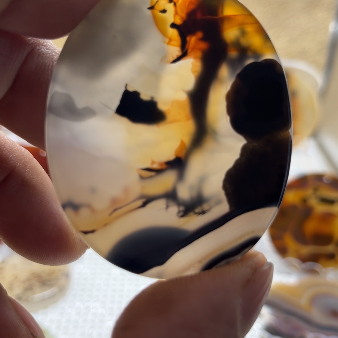 玛瑙/玉髓未镶嵌吊坠(不含链)