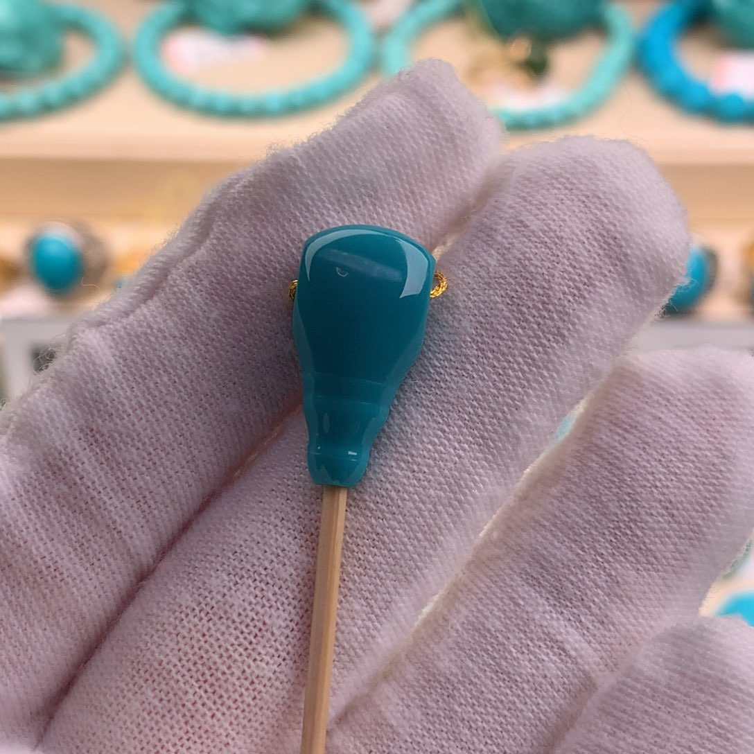 绿松石珠宝奇石未镶嵌_*_