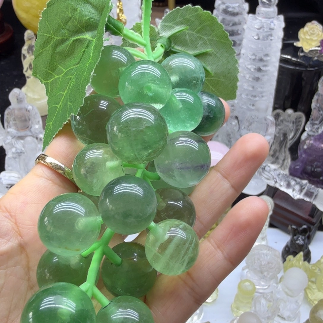 未镶嵌水晶珠宝半成品