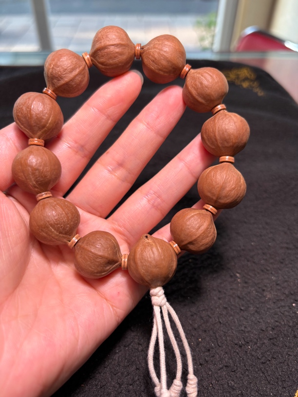 梅林水晶料圆素核