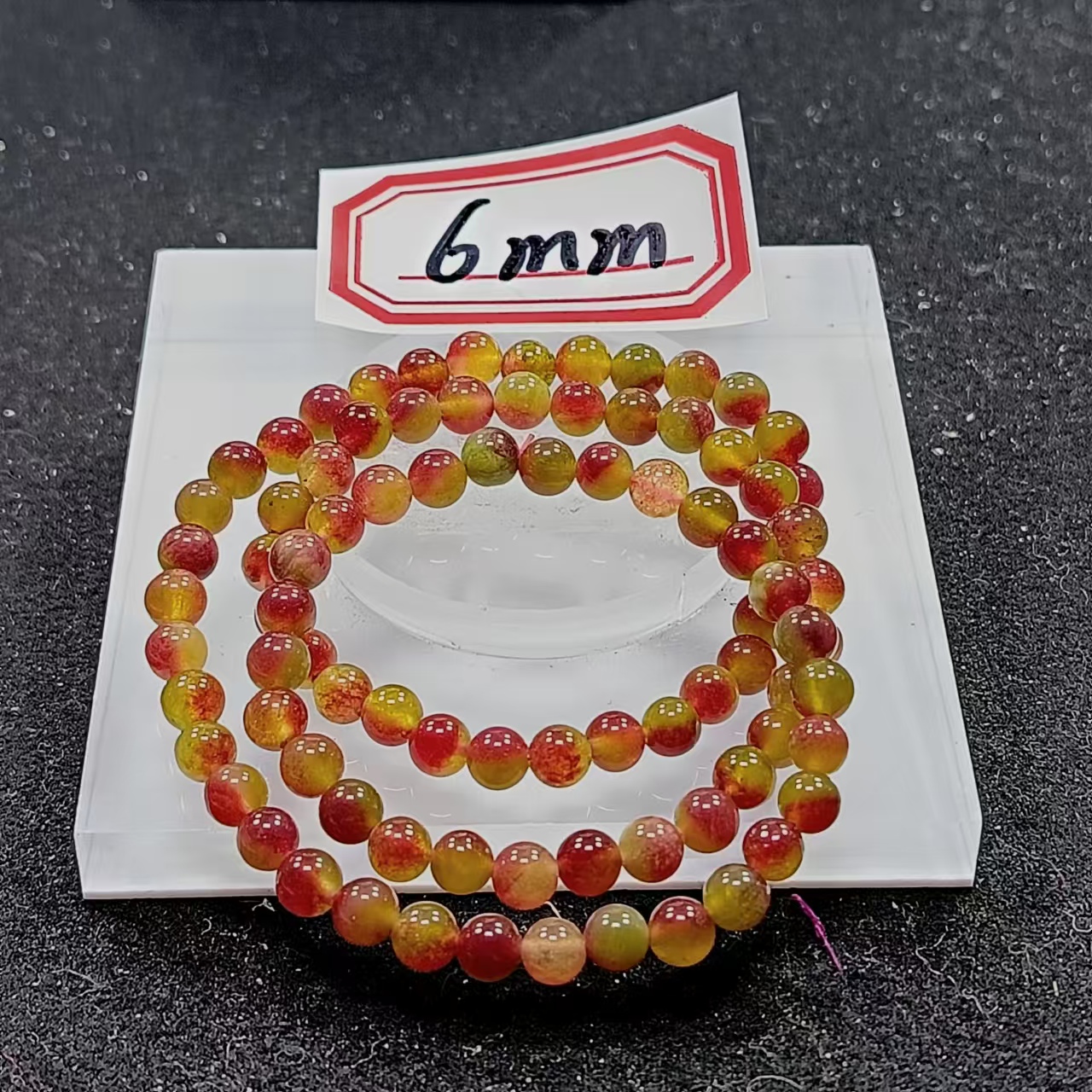 西瓜碧6mm多圈手串发一条H31