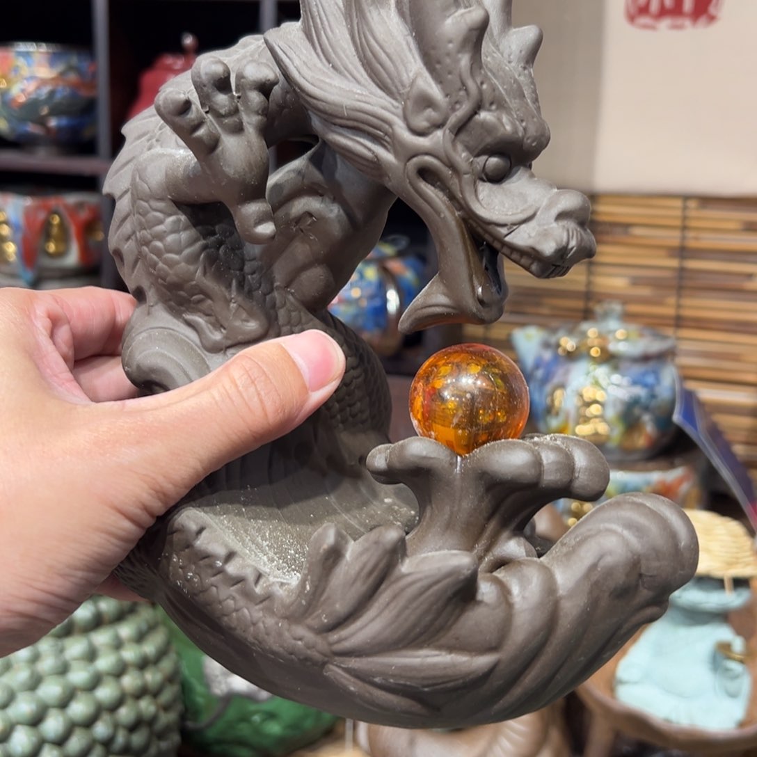 复古风格老陶泥系列茶盘茶具摆件