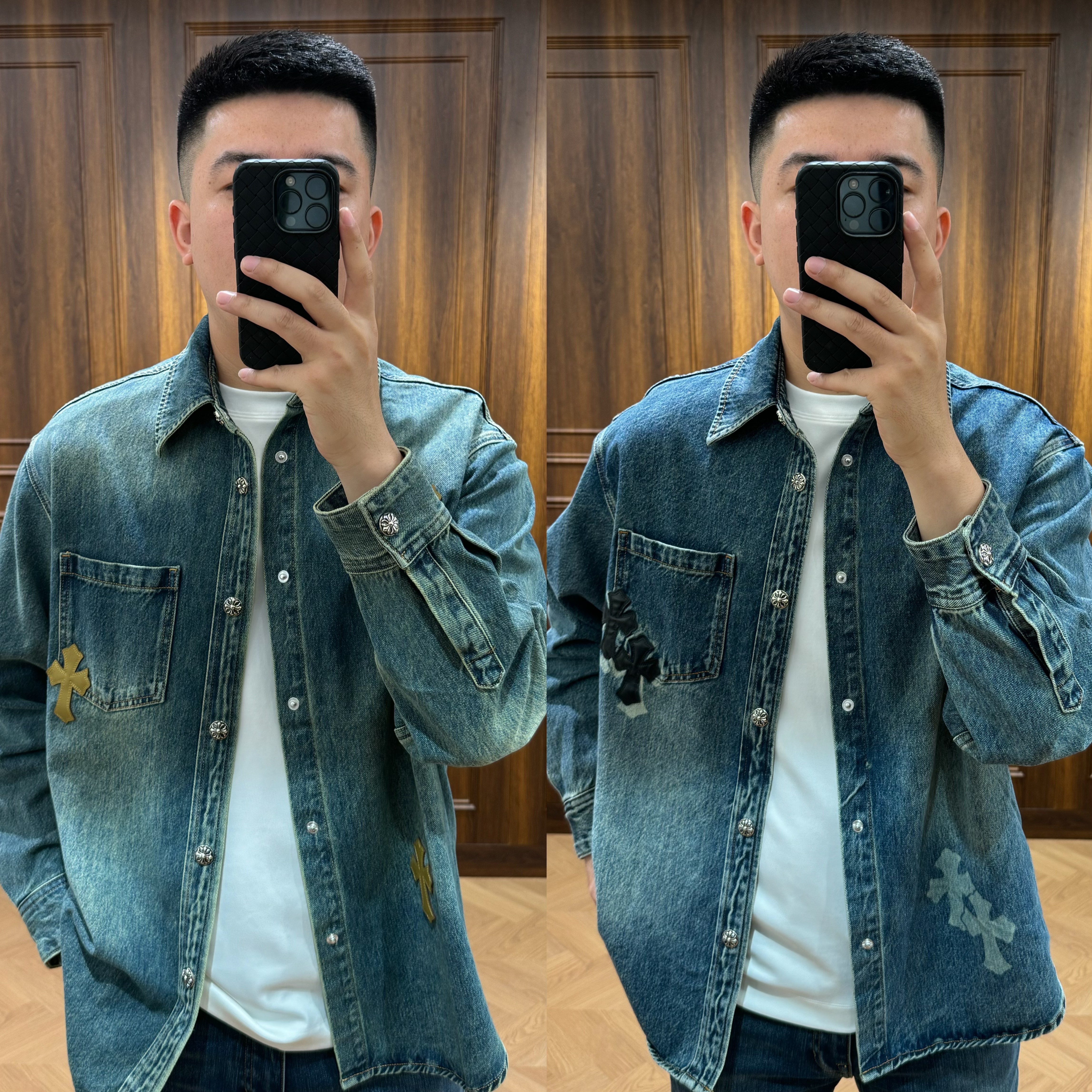 秋冬 | 男士必备时尚美式百搭潮流衬衣款牛仔外套