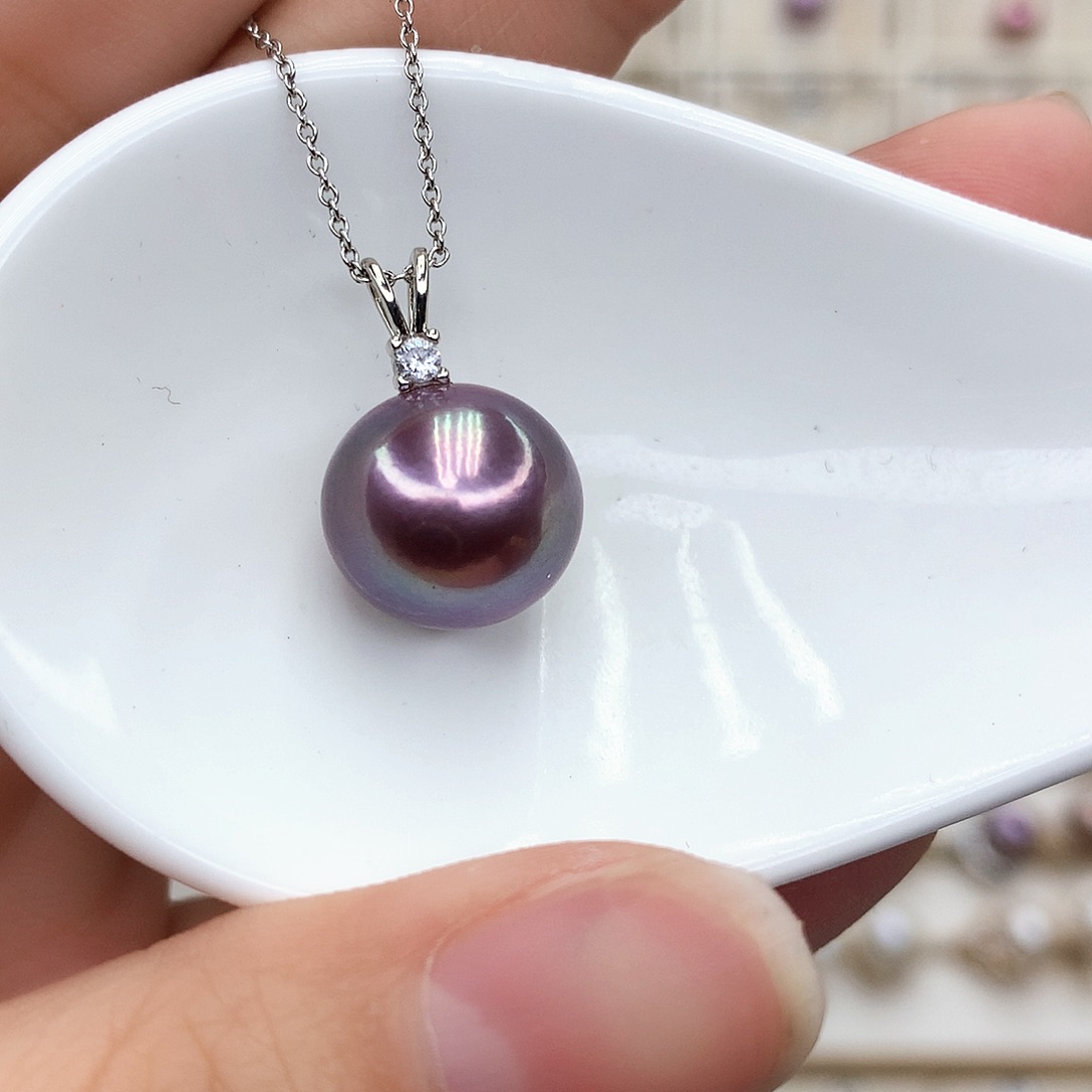 淡水珍珠颈饰合金