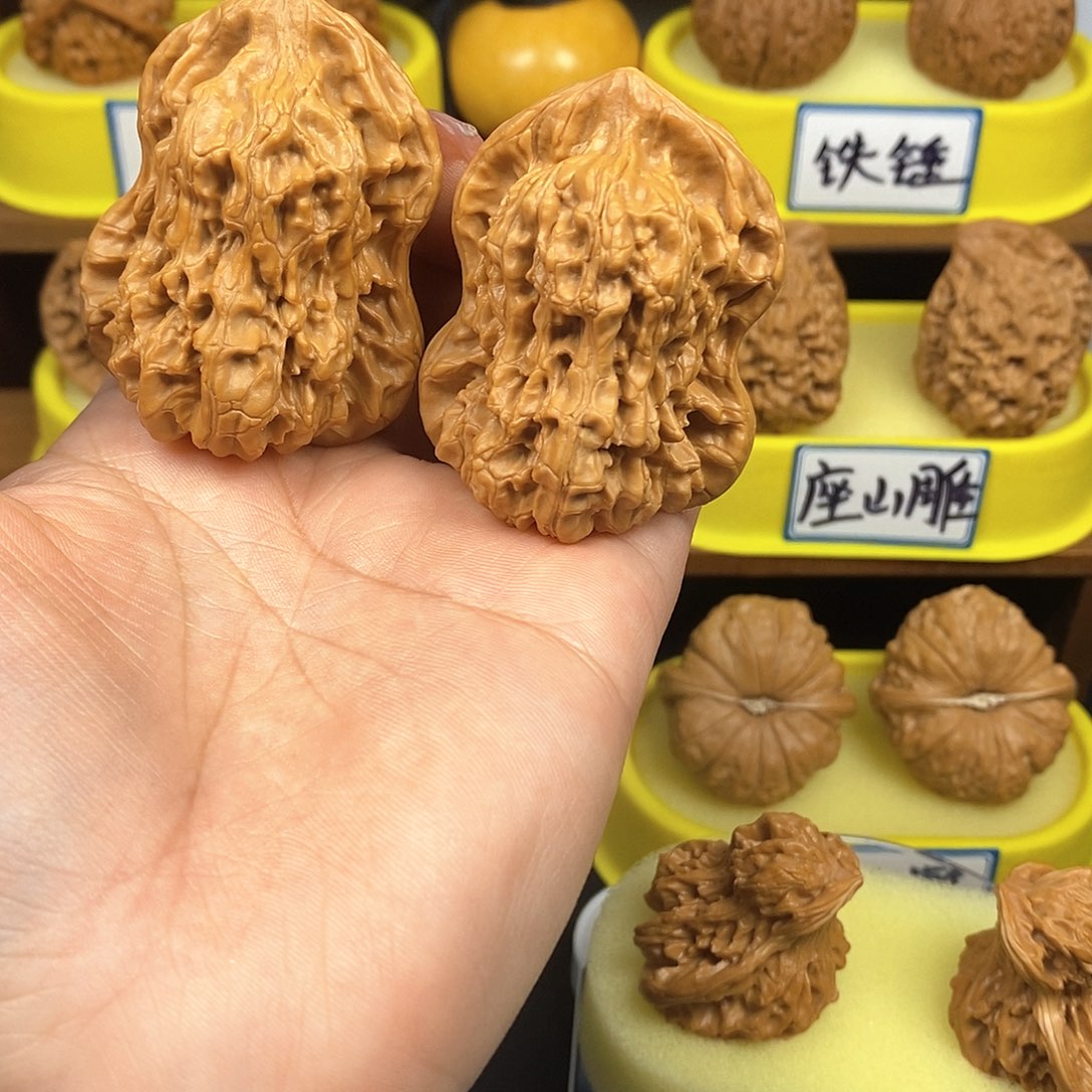 核桃葫芦 文玩/木作/... 文玩把件