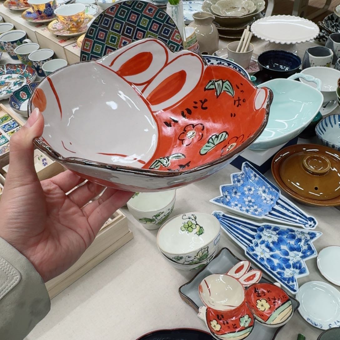 夕立兔子大汤钵一只土*儿